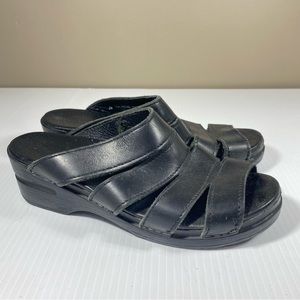 Dansko Leather Wedges